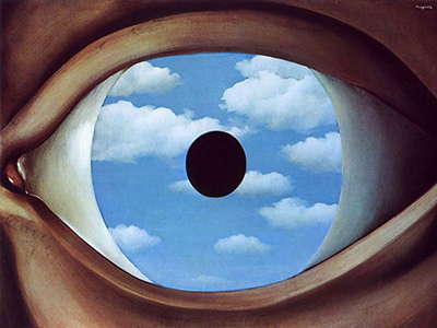 Der falsche Spiegel Rene Magritte